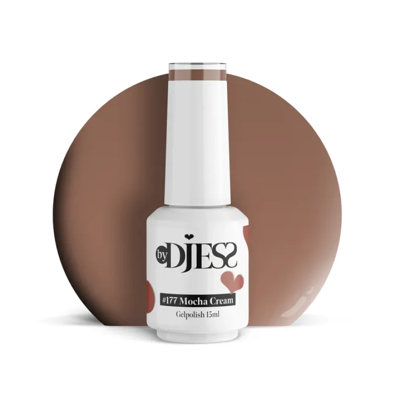 By Djess Gel Polish 177 Mocha Cream